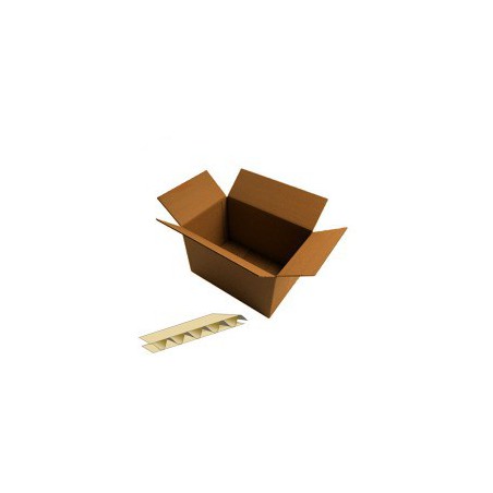 Caisse carton simple cannelure